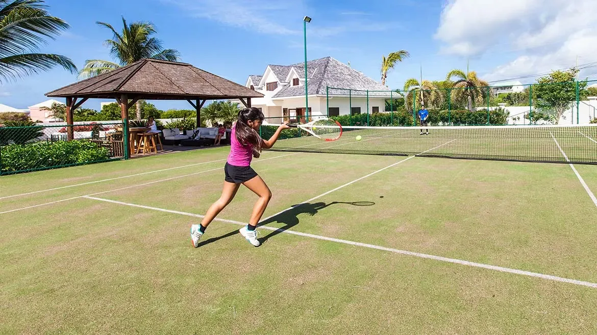 Enjoy a spirited match on the private tennis court at Villa Indigo, an exquisite luxury estate nestled in the heart of Anguilla. This premier villa rental combines top-tier athletic amenities with stunning tropical scenery, providing the perfect setting for an unforgettable Caribbean getaway.