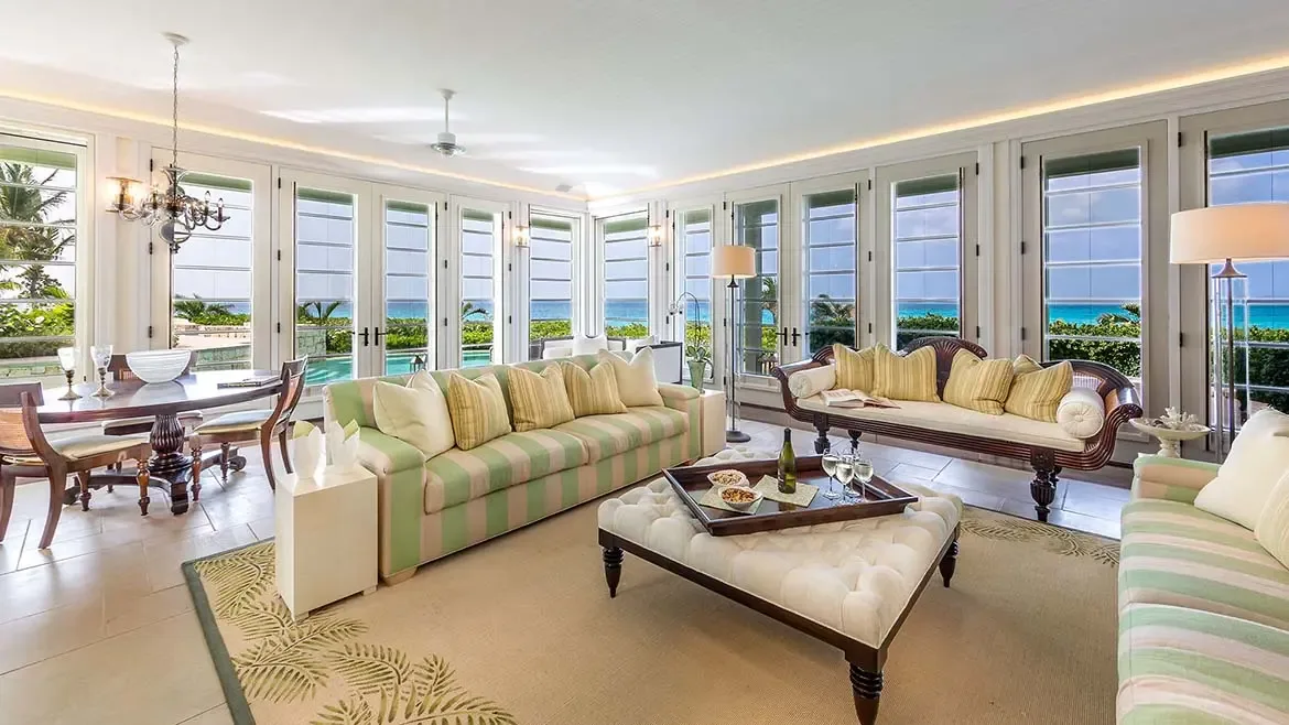 Experience pure tranquility from your private terrace, where breathtaking views of Long Bay's crystal-clear Caribbean waters meet the lush tropical landscape of Anguilla.