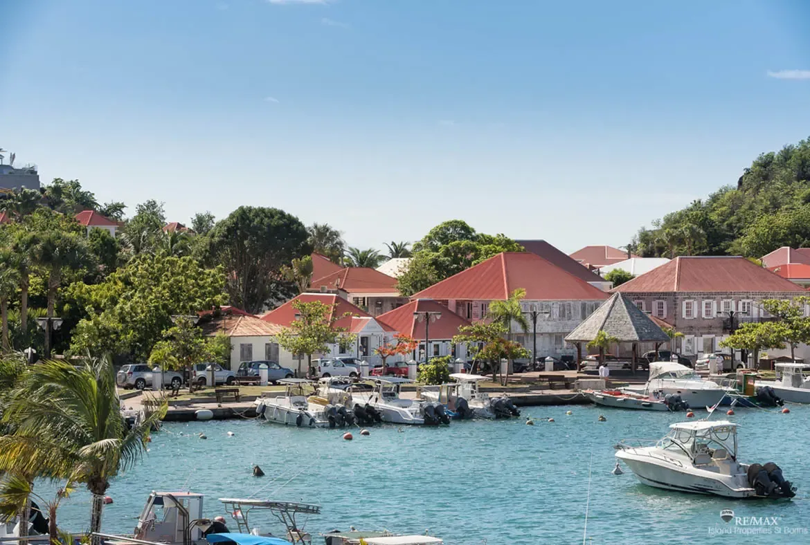 Enjoy postcard-worthy views of Gustavia harbor, where boats, waterfront charm, and island energy come together.