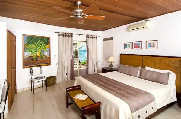 Drift off to the sound of waves — your bedroom with ocean view is pure tranquility.
