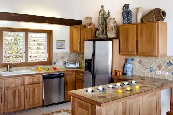 Chef's kitchen with premium appliances and natural light — where cooking becomes a pleasure.