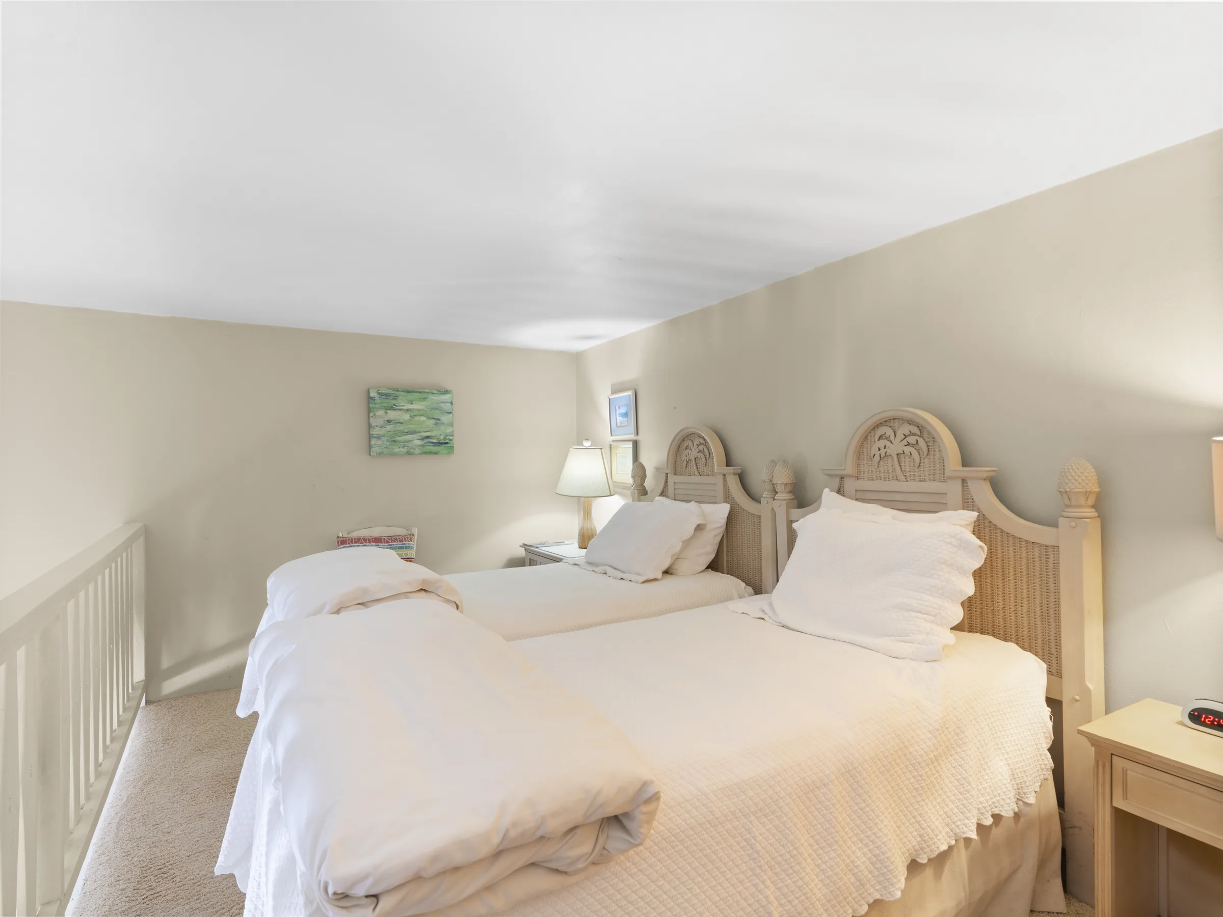Apartment loft sleeping area