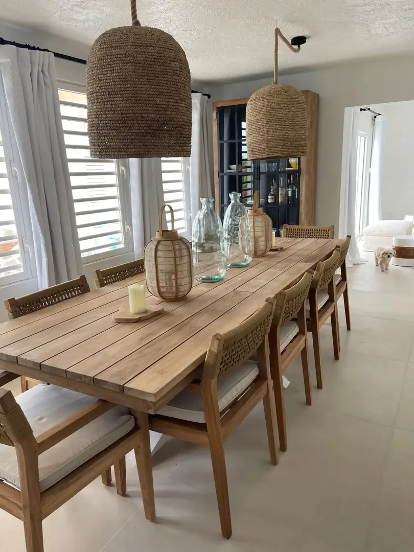 Gather around this elegant dining table for memorable meals with loved ones.                                                                                                                                                                                                                                                                                                                                                                                                                                                     +
 