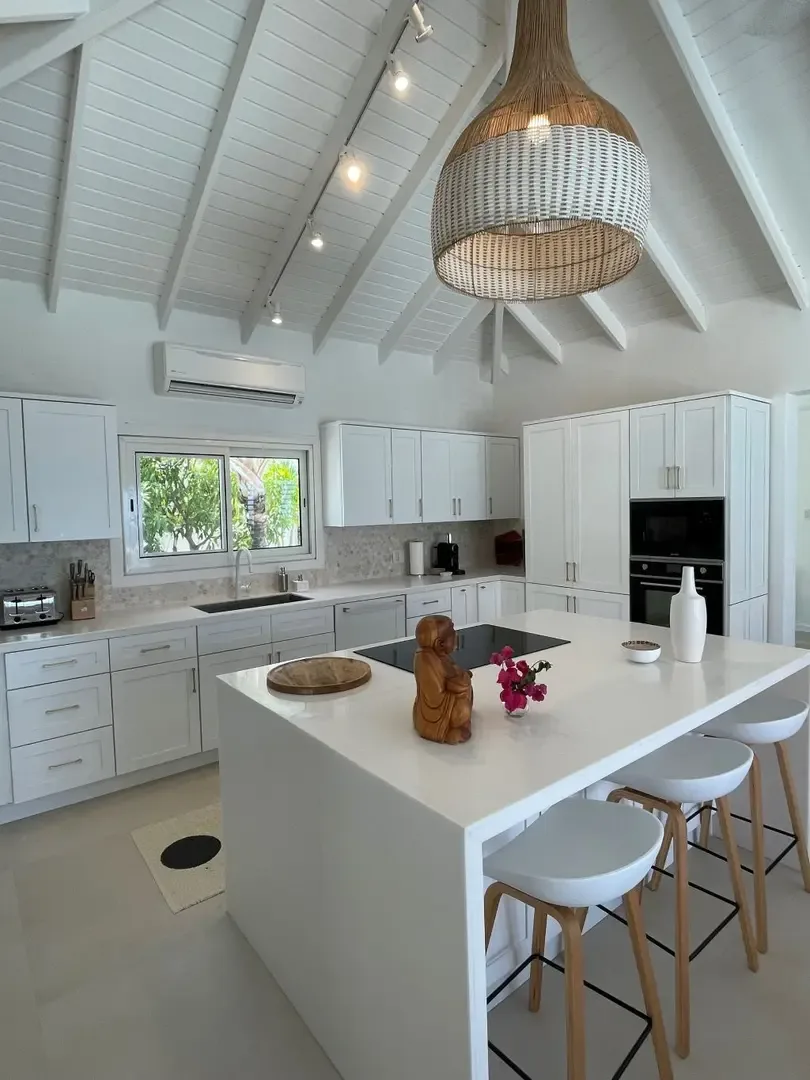 Cook with inspiration in this light-filled kitchen with soaring vaulted ceilings.                                                                                                                                                                                                                                                                                                                                                                                                                                    +
 