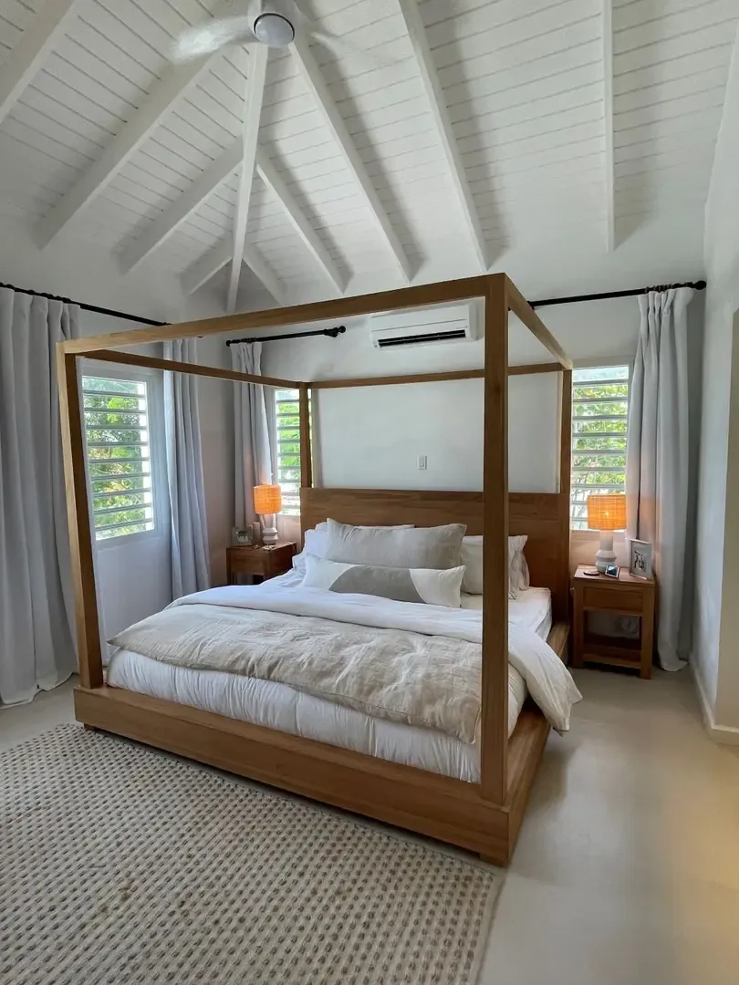 Wake up to vaulted ceilings and morning light streaming through plantation shutters.                                                                                                                                                                                                                                                                                                                                                                                                                                       +
 