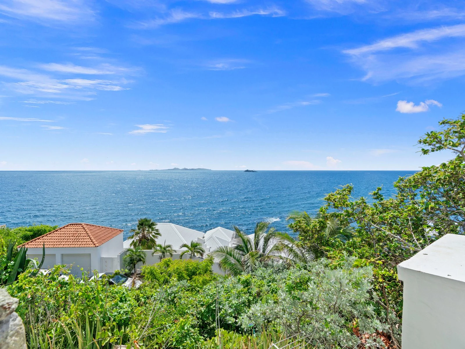 Ocean view over Dawn Beach Estates