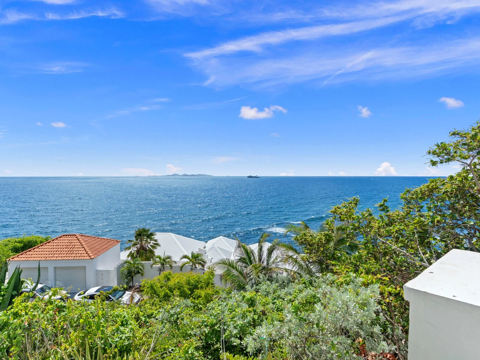 Ocean view over Dawn Beach Estates