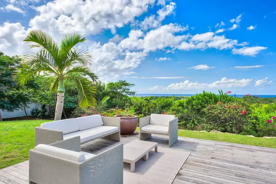 Spend your days lounging by the pool with ocean views.