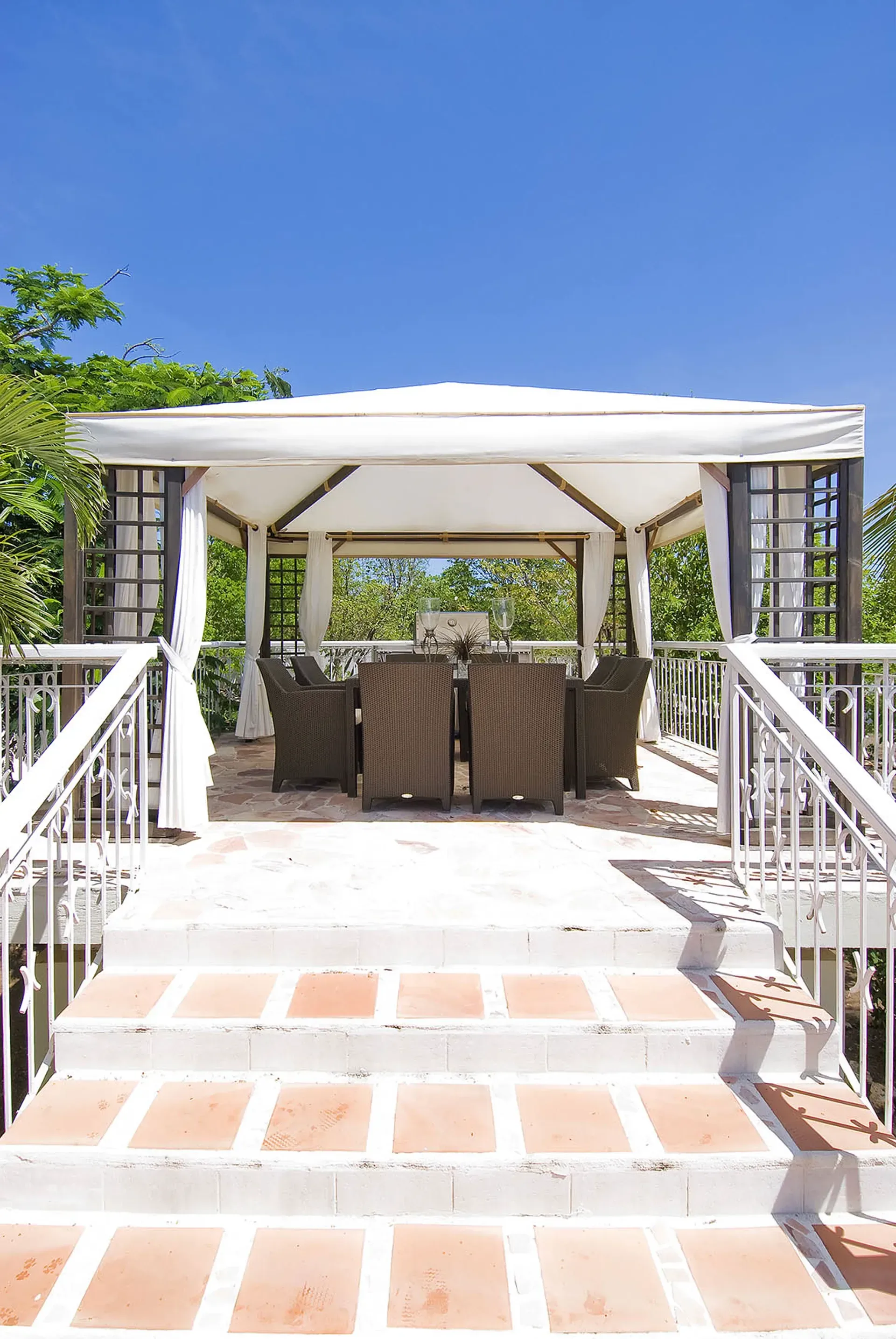 Comfortable and elegant bedroom accommodations.