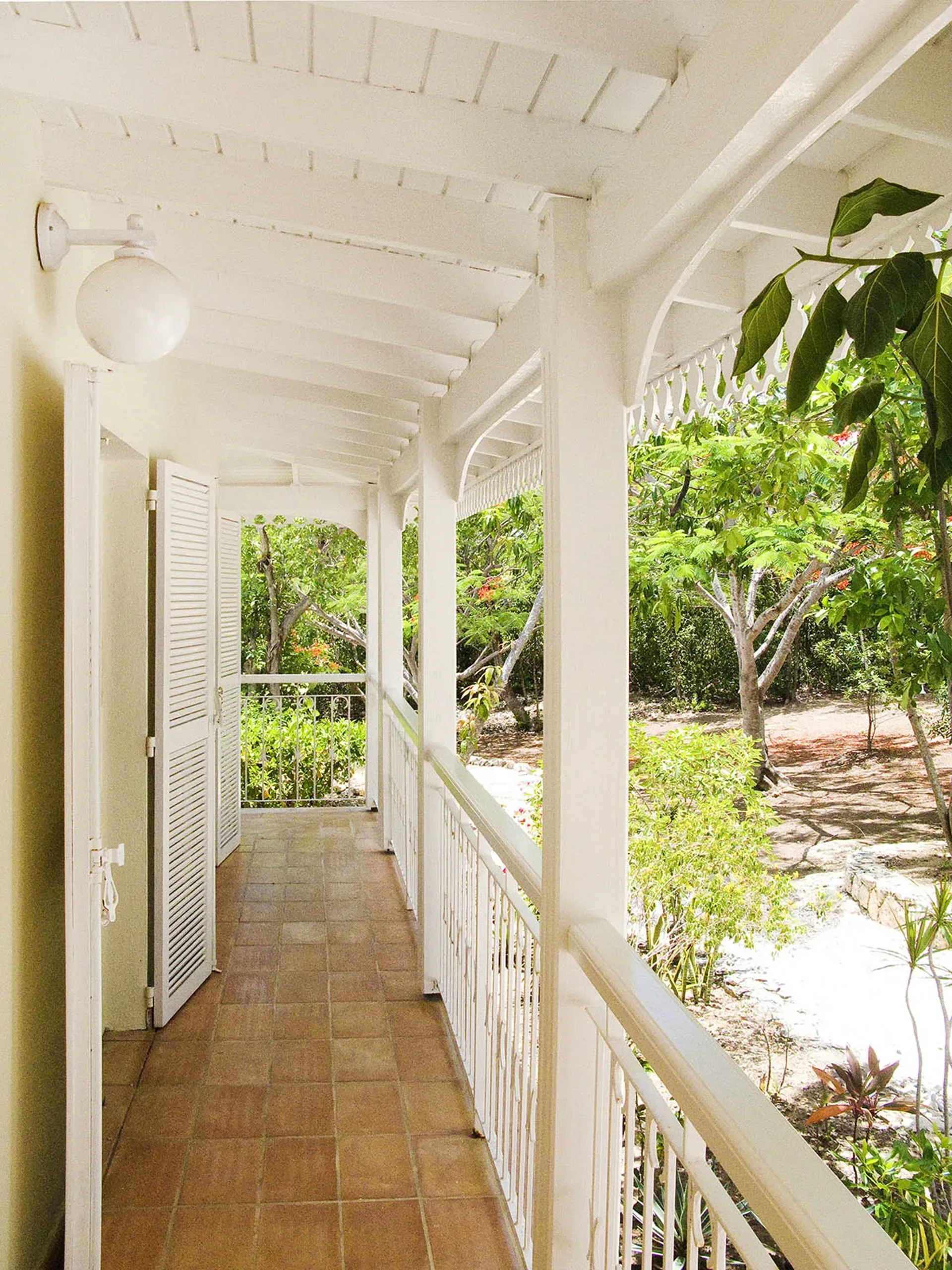 Morning light on the terrace creates perfect breakfast moments.