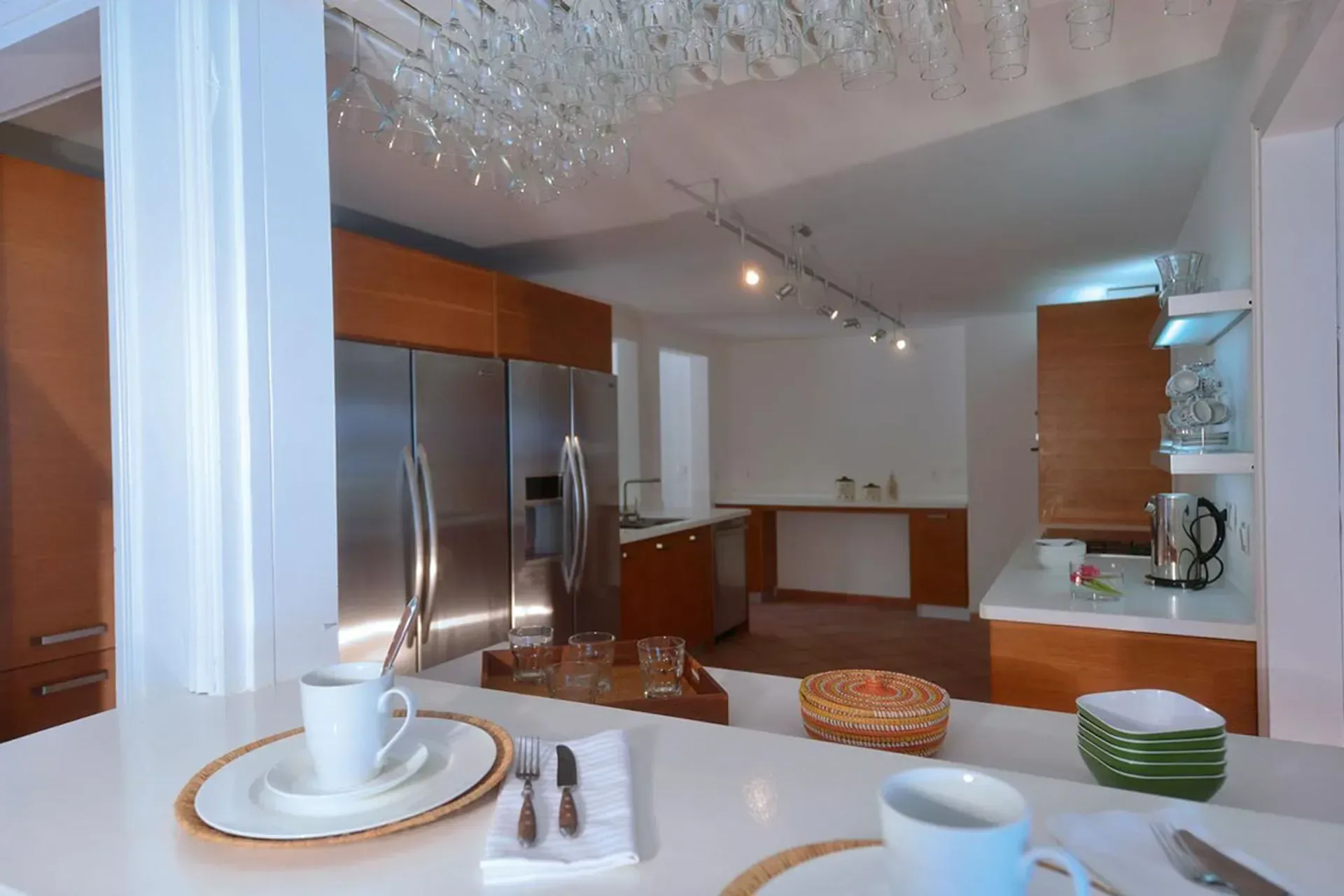 Modern bathroom amenities for your comfort.