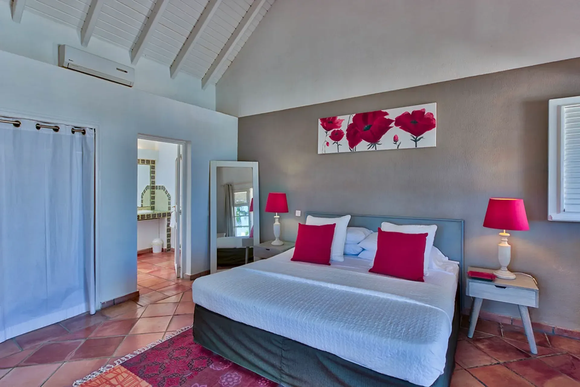 Spacious living area for relaxation.