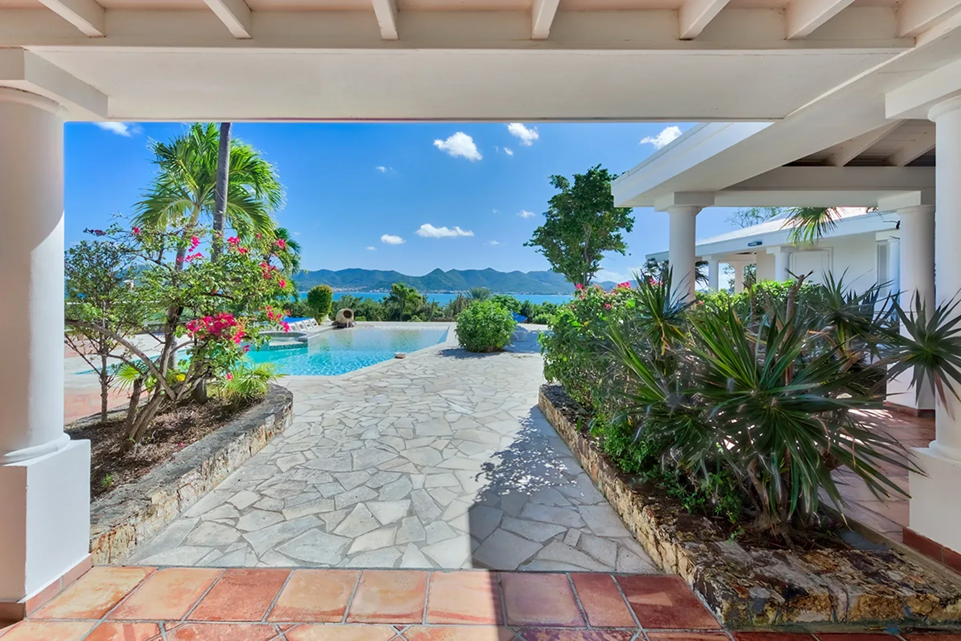 Your private pool terrace offers the perfect Caribbean escape.